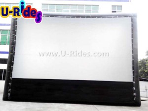 Inflatable Rear Projection Movie Screen for Outdoor