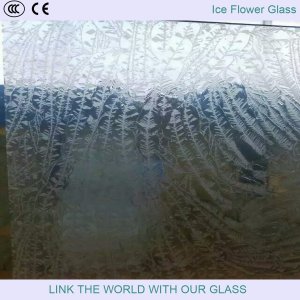 3mm/4mm/5mm Ice Flower Design Glass Prismatic Glass with Ce & ISO9001